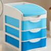 Small Size Cosmetic & Make-up Organizers Drawer (24 cm,22 cm,15 cm) Plastic Free Standing Chest of Drawers