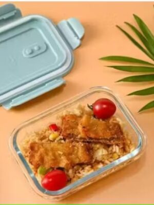 LOCK AND LOCK GLASS LUNCH, AIRTIGHT LID,640ML, LEAK-PROOF 1 Containers Lunch Box