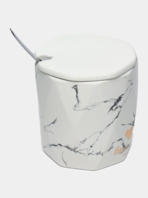 4-Piece Sugar Bowls Set With Holder